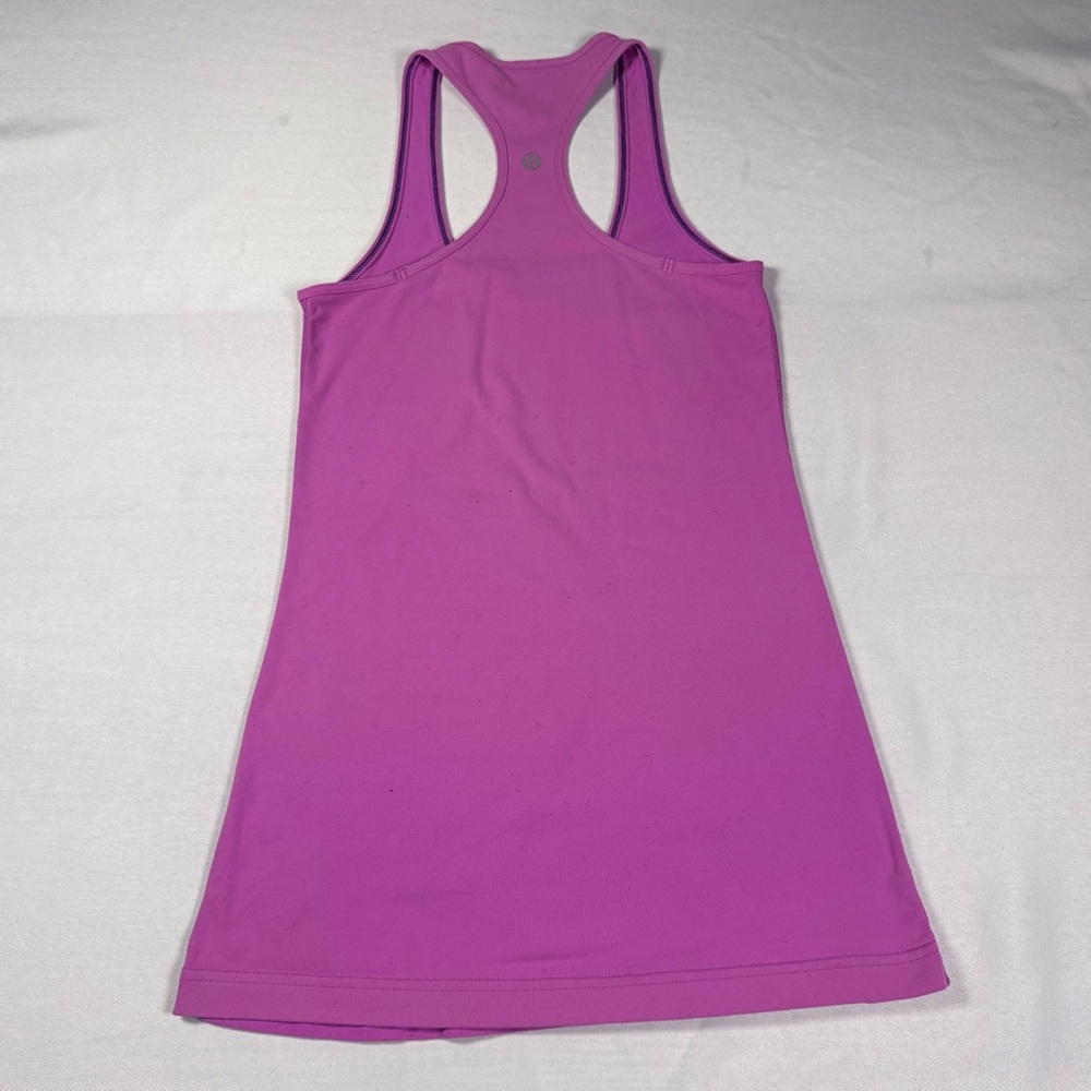 Lululemon Purple Racerback Tank Top - Picture 2 of 8